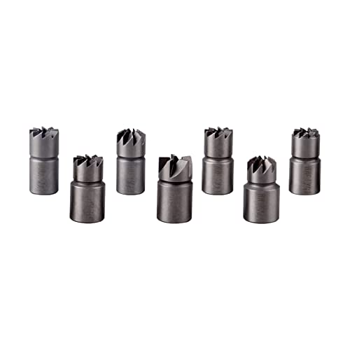 DAYUAN 10pc Diesel Injector Seat Cutter Set Compatible with Delphi Bosch BMW MERC CRD PSA Ford Fiat