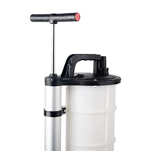 DAYUAN 9L Manual Vacuum Fluid and Oil Extractor Brake Bleeder Hand Pump with 4 Tubes