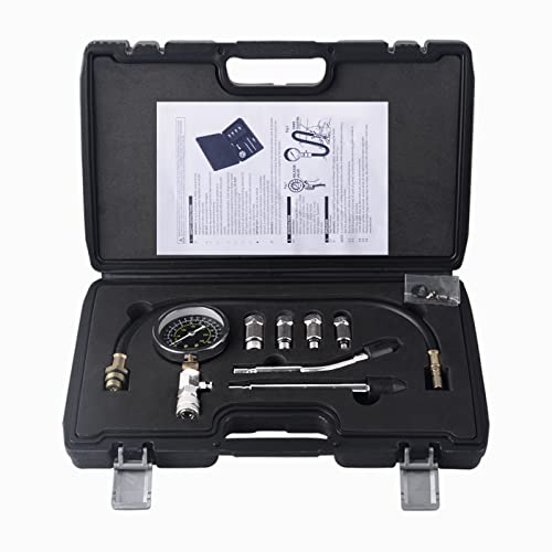 Professional Petrol Engine Compression Tester Kit Set for Automotives and Motorcycles