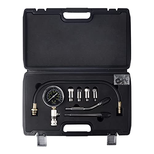 Professional Petrol Engine Compression Tester Kit Set for Automotives and Motorcycles