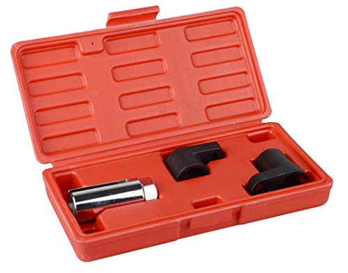 DAYUAN Oxygen Sensor Sockets Wrench Thread Chaser Set Removal Tool Side cut design Suitable for most modern vehicles