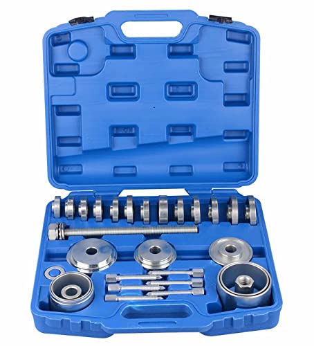 DAYUAN 31-Piece Wheel Bearing Tool, Universal Wheel Drive Bearing Assembly Tool Set, Wheel Bearing Puller, Wheel Hub Extractor, Assembly Disassembly Set