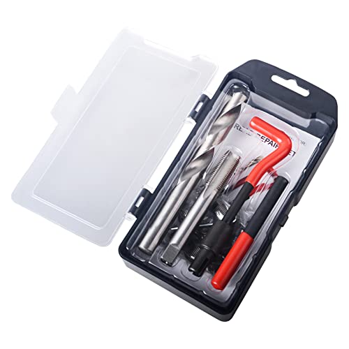 DAYUAN Thread Repair Kit M14x1.50mm Helicoil Restoring Thread Repair Tools Wire Insert Kit Compatible Hand Tool Set for Auto Repairing