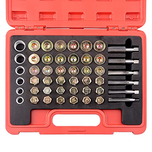 DAYUAN 114pc M13 - M22 Oil Pan Thread Repair Kit Sump Gearbox Drain Plug Tool Set